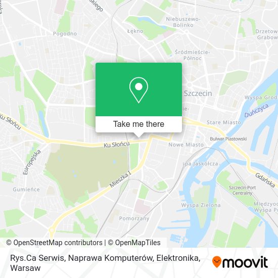 Rys.Ca Serwis, Naprawa Komputerów, Elektronika map