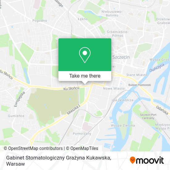 Gabinet Stomatologiczny Grażyna Kukawska map