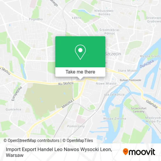 Карта Import Export Handel Leo Nawos Wysocki Leon