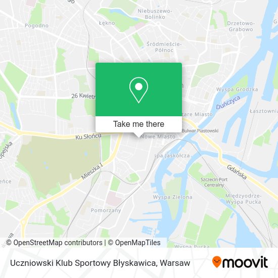 Uczniowski Klub Sportowy Błyskawica map