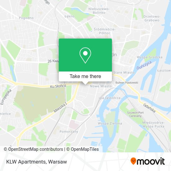 KLW Apartments map