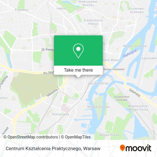 Centrum Kształcenia Praktycznego map