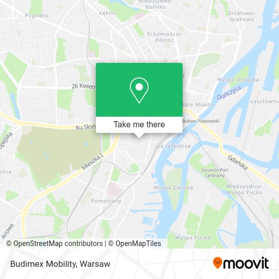 Budimex Mobility map