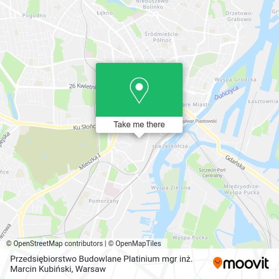 Przedsiębiorstwo Budowlane Platinium mgr inż. Marcin Kubiński map