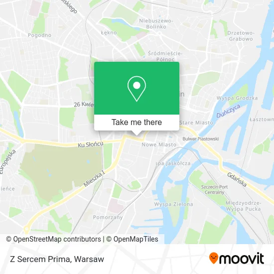 Карта Z Sercem Prima