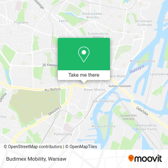 Карта Budimex Mobility