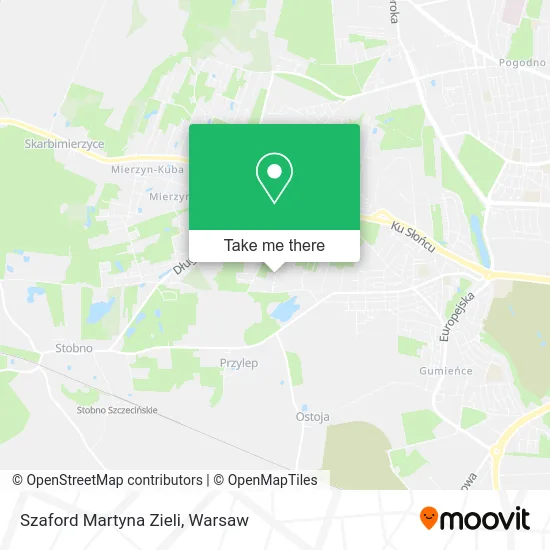Szaford Martyna Zieli map