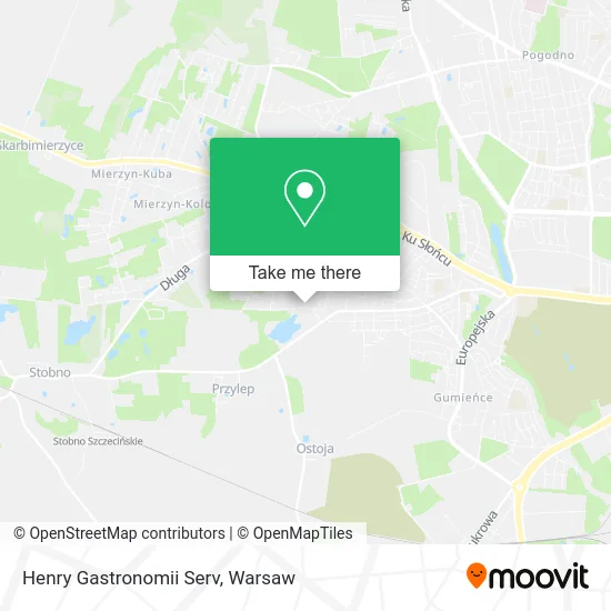 Henry Gastronomii Serv map