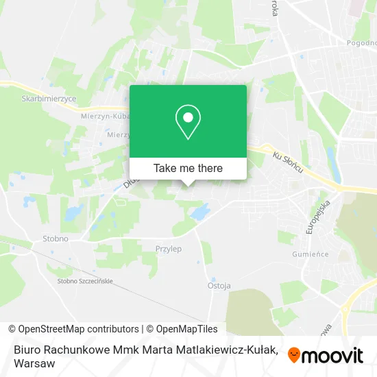 Biuro Rachunkowe Mmk Marta Matlakiewicz-Kułak map