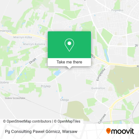 Pg Consulting Paweł Górnicz map