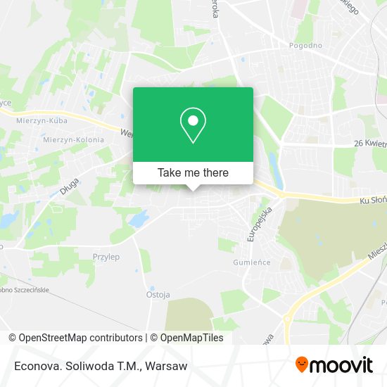 Econova. Soliwoda T.M. map