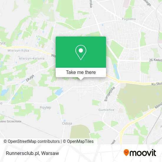 Карта Runnersclub.pl