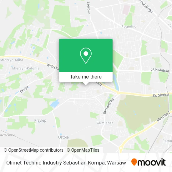 Olimet Technic Industry Sebastian Kompa map