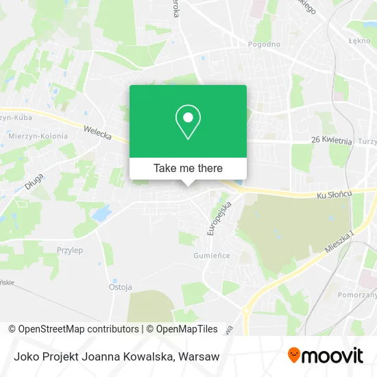 Карта Joko Projekt Joanna Kowalska