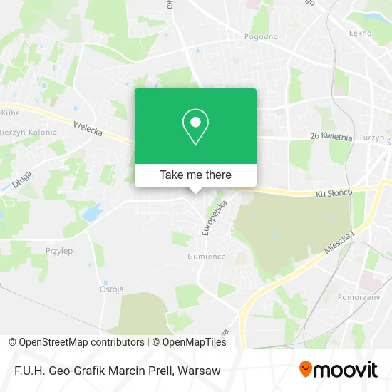 Карта F.U.H. Geo-Grafik Marcin Prell