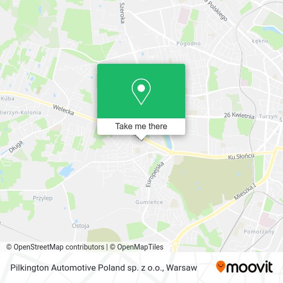 Pilkington Automotive Poland sp. z o.o. map