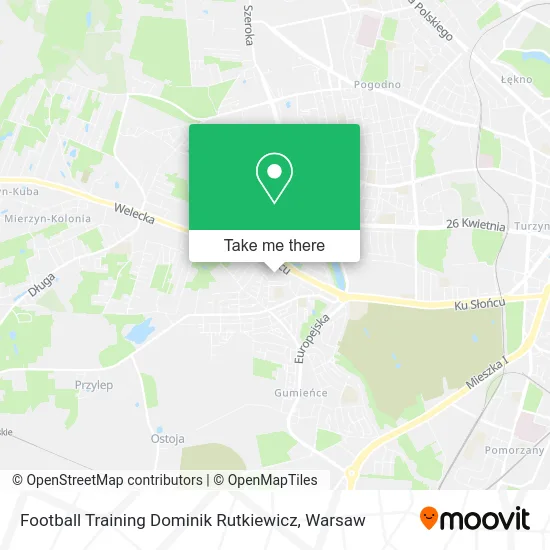 Карта Football Training Dominik Rutkiewicz
