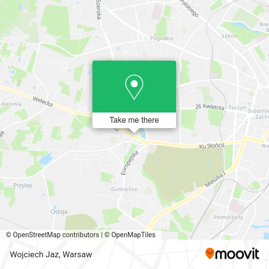 Карта Wojciech Jaz