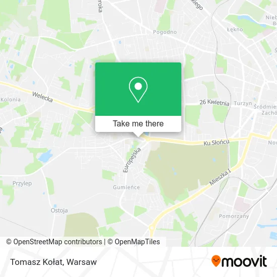 Tomasz Kołat map