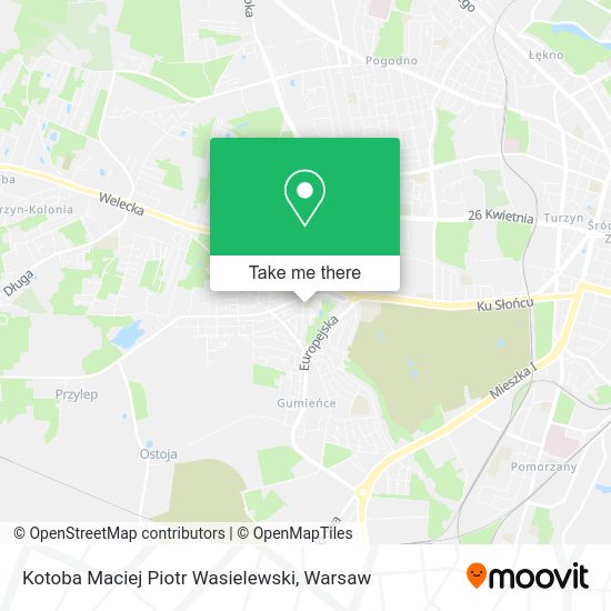 Kotoba Maciej Piotr Wasielewski map