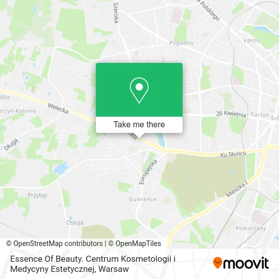 Essence Of Beauty. Centrum Kosmetologii i Medycyny Estetycznej map