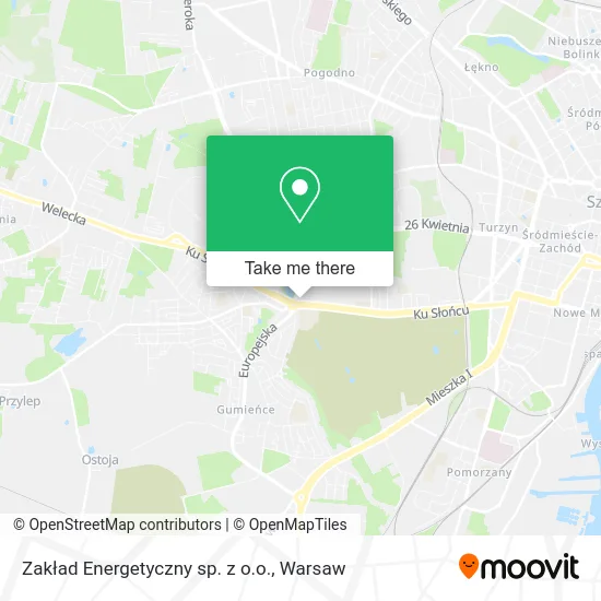 Карта Zakład Energetyczny sp. z o.o.