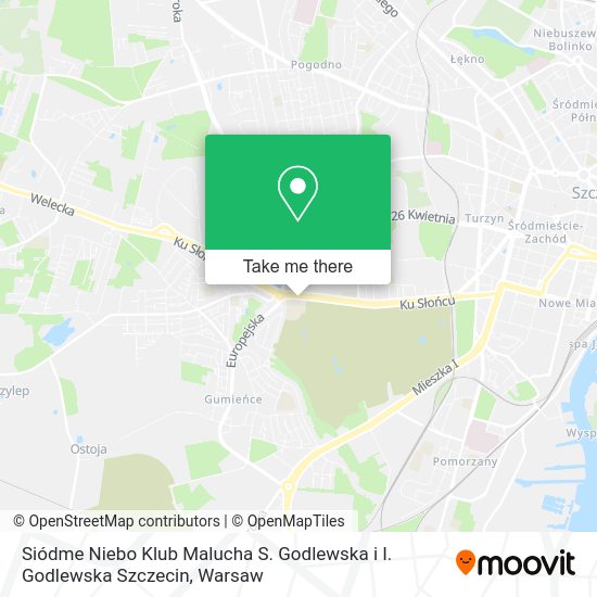 Siódme Niebo Klub Malucha S. Godlewska i I. Godlewska Szczecin map