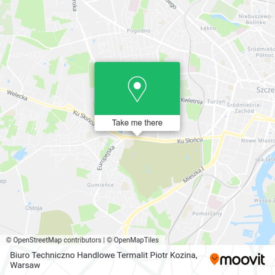 Biuro Techniczno Handlowe Termalit Piotr Kozina map