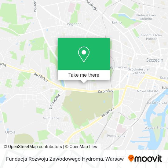 Fundacja Rozwoju Zawodowego Hydroma map