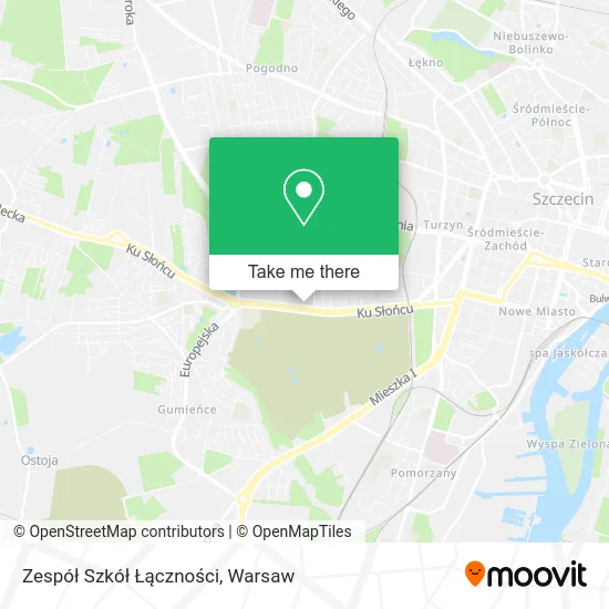 Zespół Szkół Łączności map