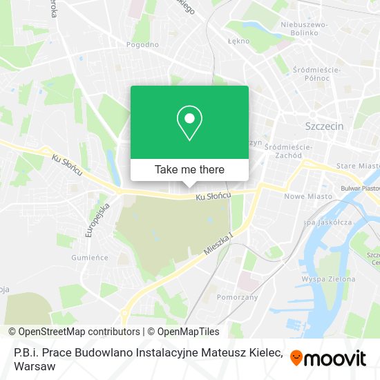 P.B.i. Prace Budowlano Instalacyjne Mateusz Kielec map