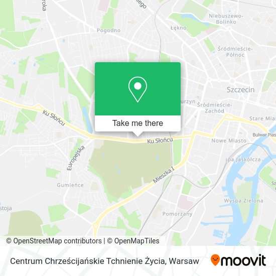 Centrum Chrześcijańskie Tchnienie Życia map