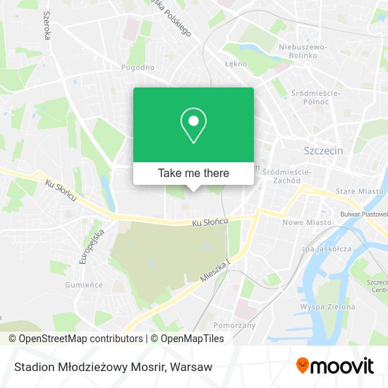 Stadion Młodzieżowy Mosrir map