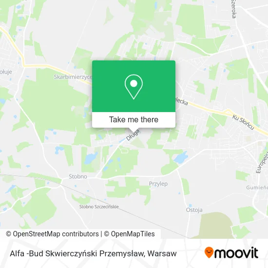 Alfa -Bud Skwierczyński Przemysław map
