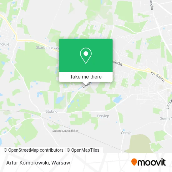 Artur Komorowski map