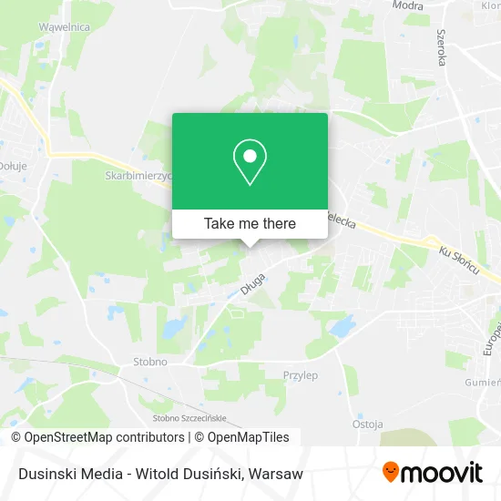 Dusinski Media - Witold Dusiński map
