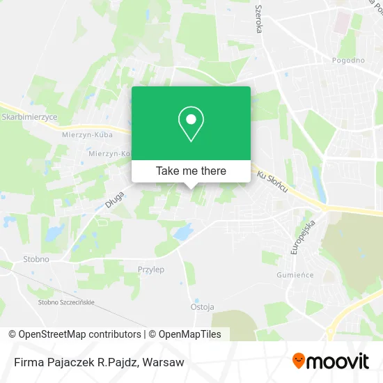 Firma Pajaczek R.Pajdz map