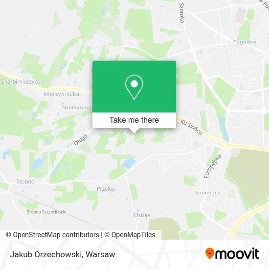 Jakub Orzechowski map