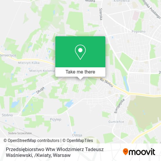 Przedsiębiorstwo Wtw Włodzimierz Tadeusz Waśniewski, /Kwiaty map