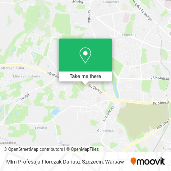 Карта Mlm Profesaja Florczak Dariusz Szczecin