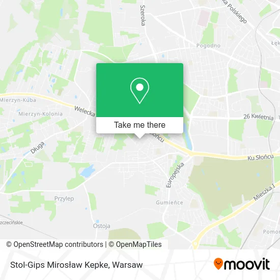Stol-Gips Mirosław Kepke map