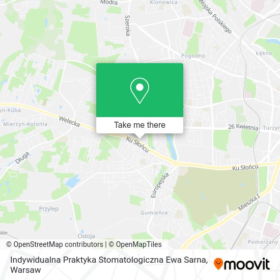 Indywidualna Praktyka Stomatologiczna Ewa Sarna map