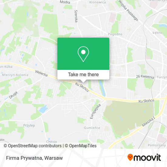 Firma Prywatna map