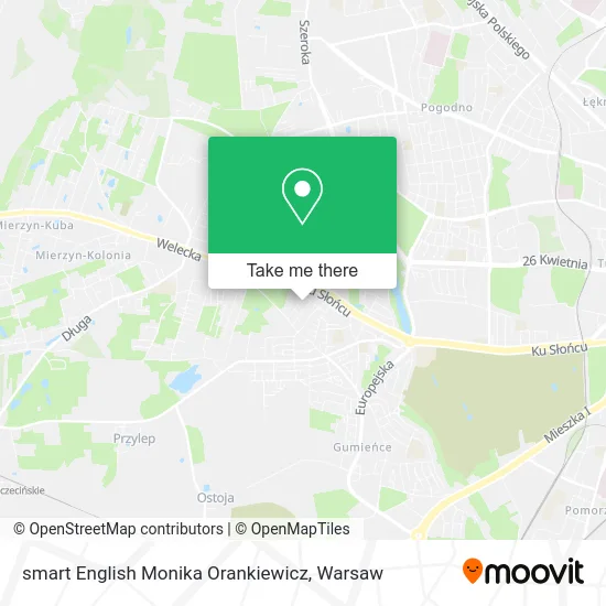 Карта smart English Monika Orankiewicz