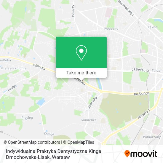 Indywidualna Praktyka Dentystyczna Kinga Dmochowska-Lisak map