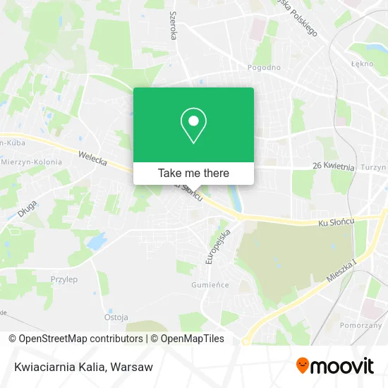 Карта Kwiaciarnia Kalia
