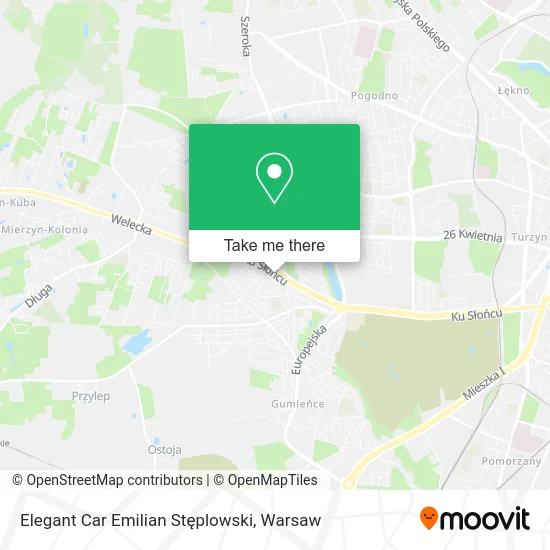 Elegant Car Emilian Stęplowski map