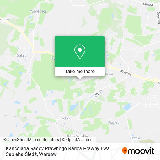 Kancelaria Radcy Prawnego Radca Prawny Ewa Sapieha-Śledź map