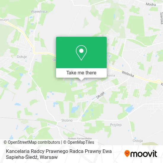Kancelaria Radcy Prawnego Radca Prawny Ewa Sapieha-Śledź map