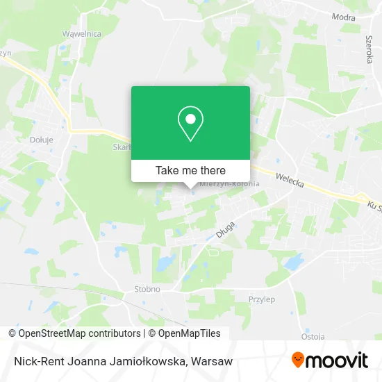 Nick-Rent Joanna Jamiołkowska map